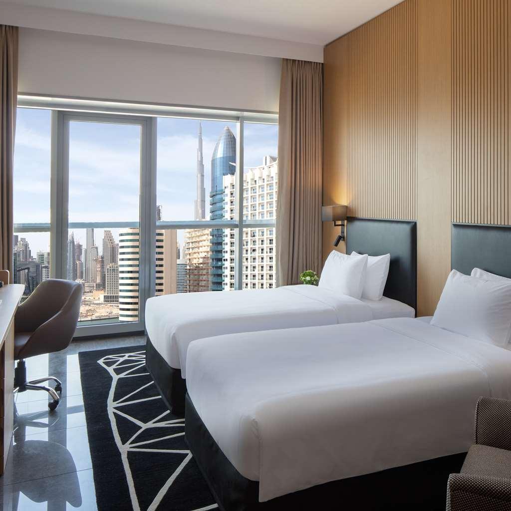 The First Collection Dubai Business Bay Hotel ห้อง รูปภาพ A room at the hotel
