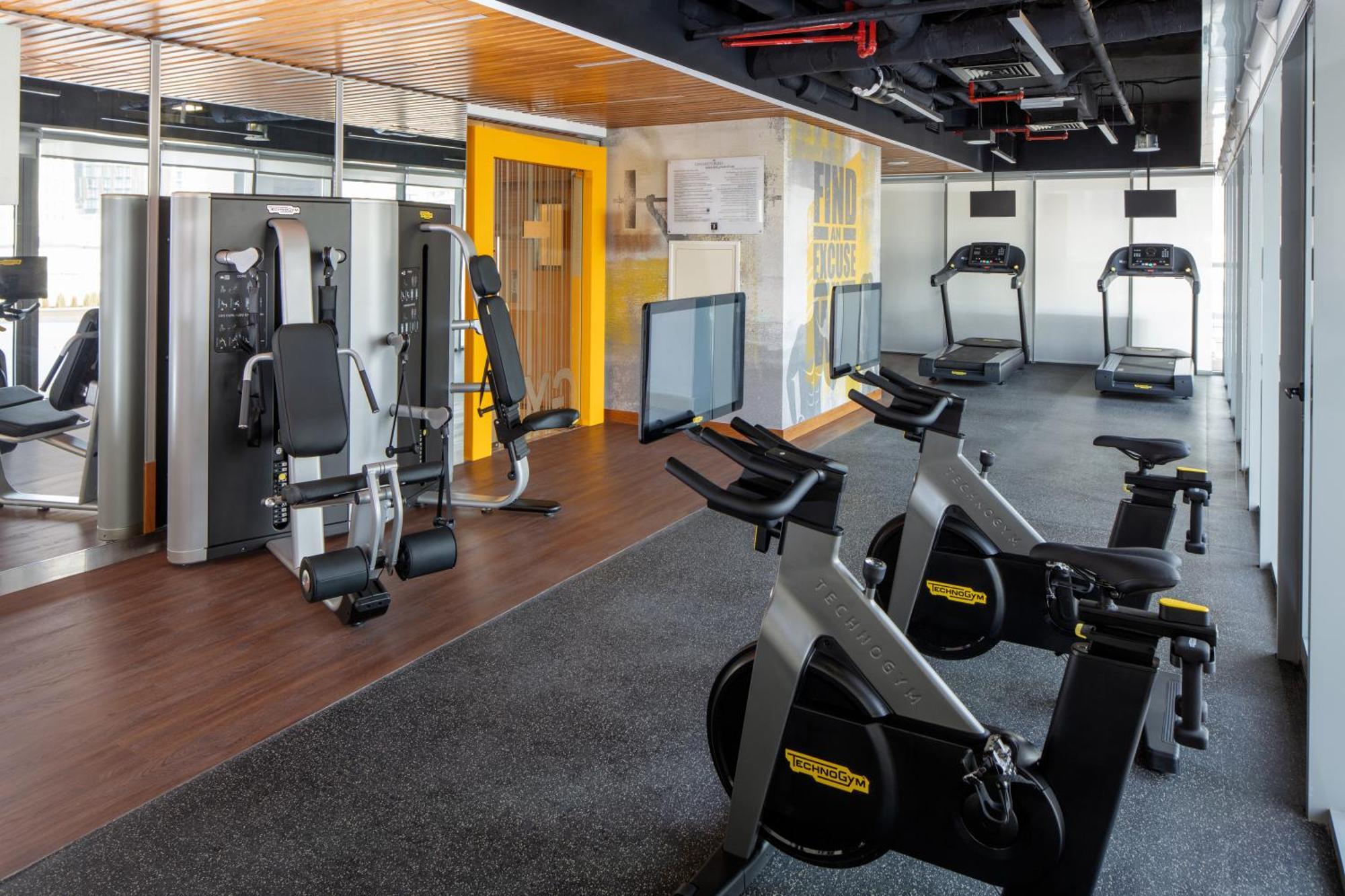 The First Collection Dubai Business Bay Hotel ภายนอก รูปภาพ Fitness center