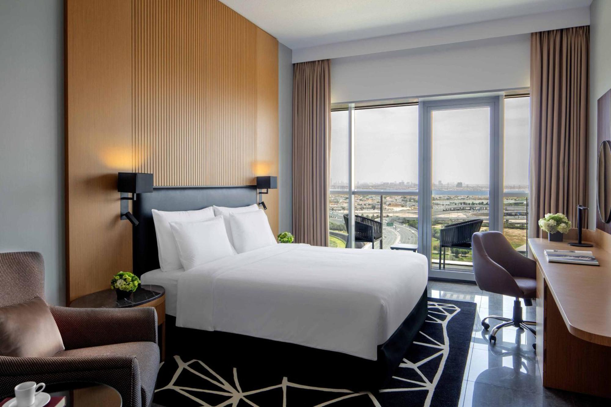 The First Collection Dubai Business Bay Hotel ภายนอก รูปภาพ A room at the hotel